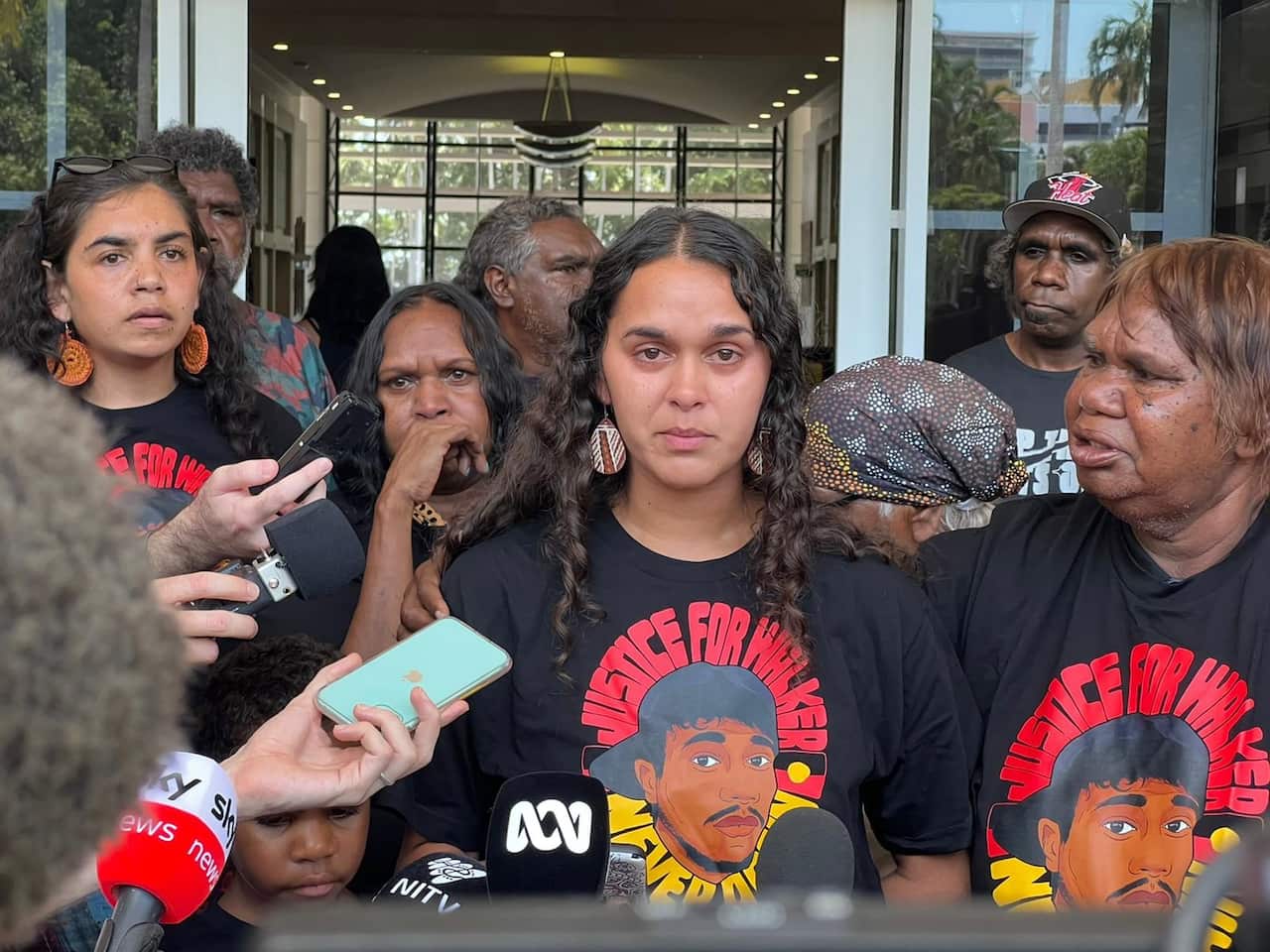Kumanjayi Walkers family reacts to the verdict following a five week murder trial.