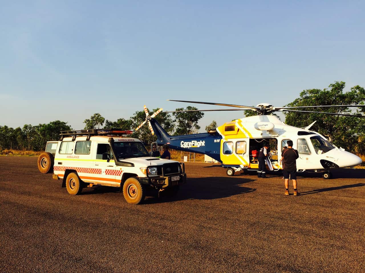 NT man stable after croc attack