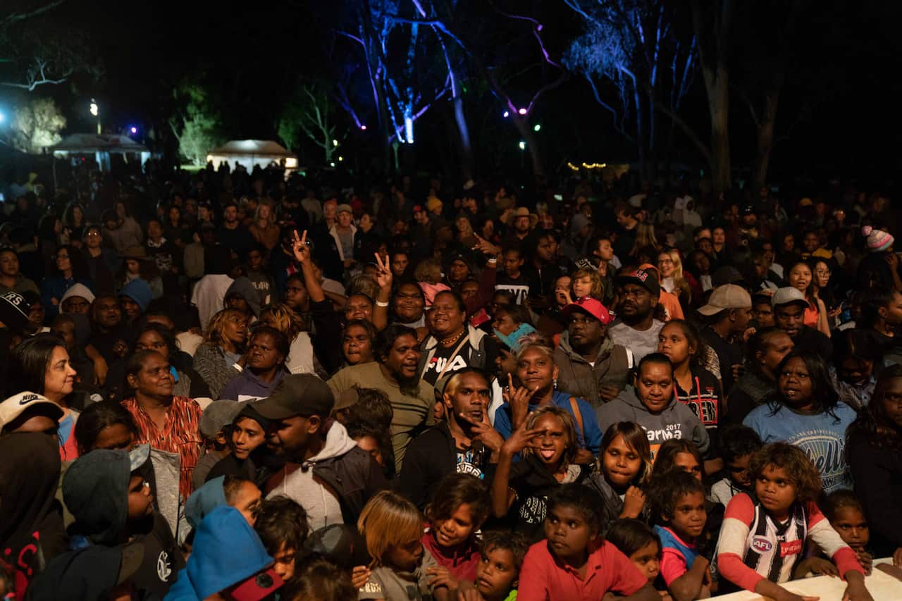 Crowd at Bush Bands Bash 2018