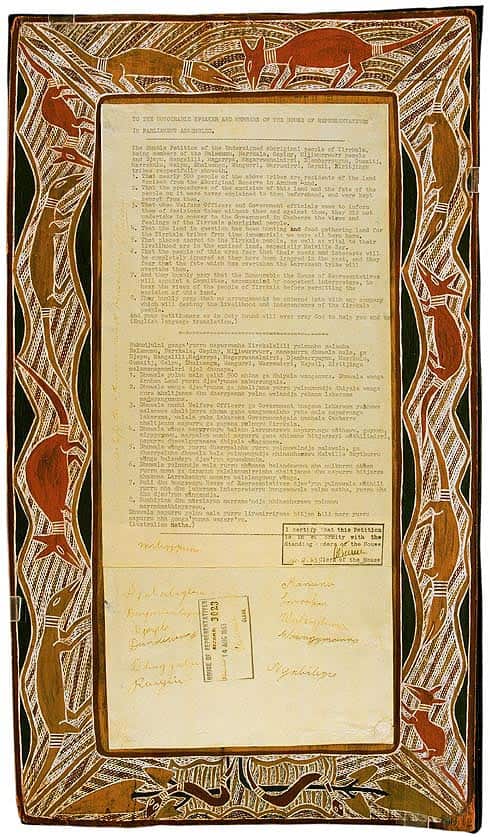 Yirrkala bark petitions 1963