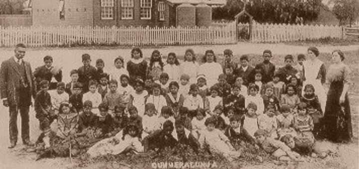 Cummeragunja school children