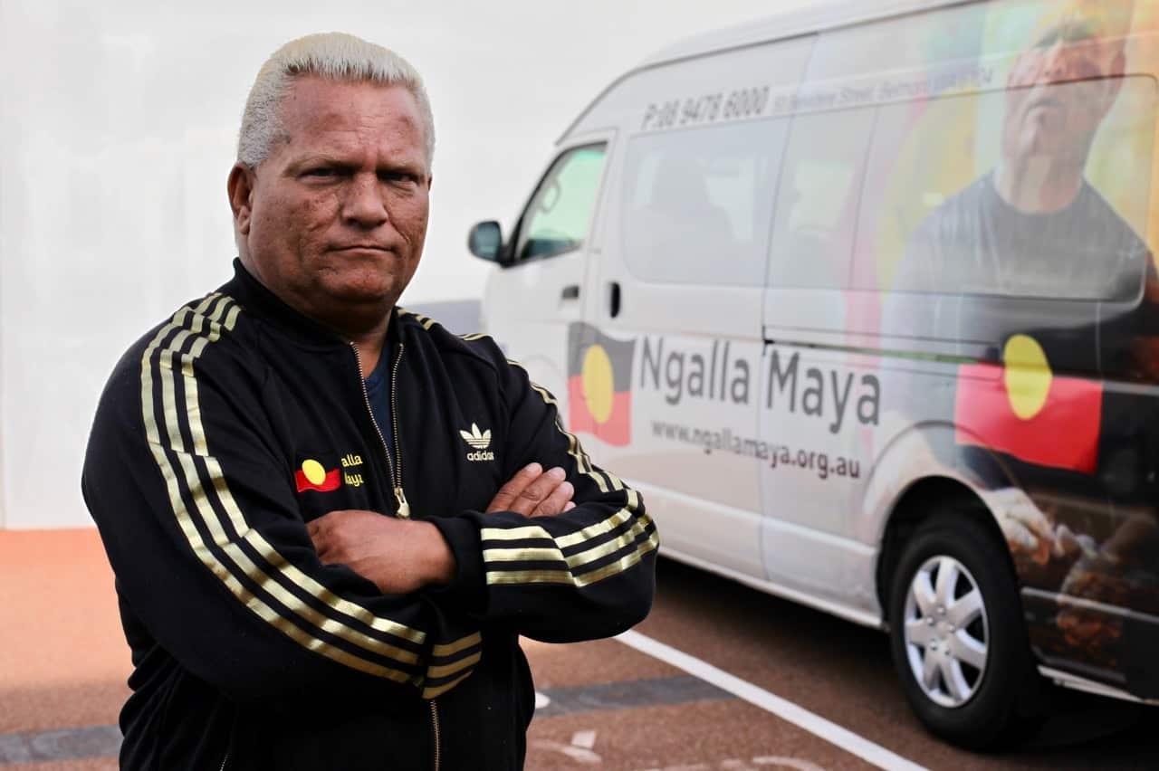 Mervyn Eades visited Acacia prison after the recent death in custody. 