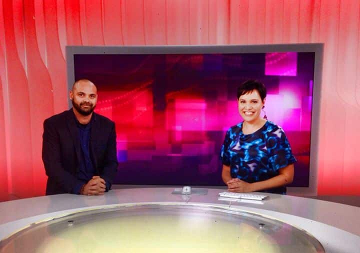 Danny Teece-Johnson at work.