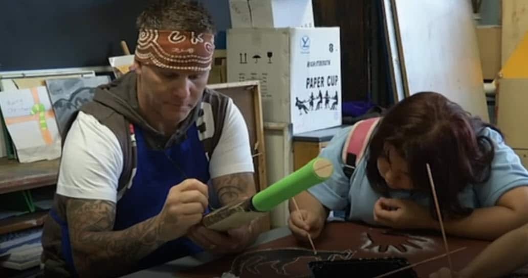 Daren Dunn empowers disengaged youth through art