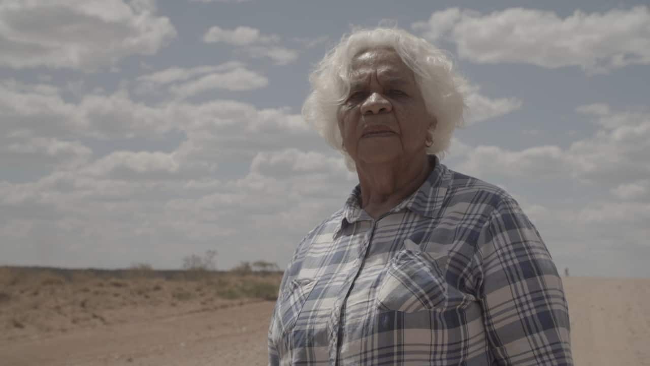 Senior Arrente knowledge keeper, Veronica Perurrle Dobson AM