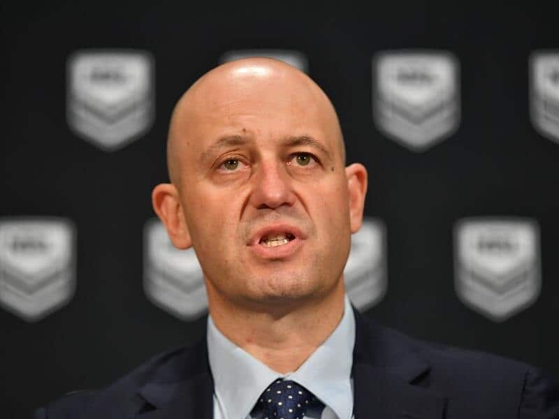 NRL CEO Todd Greenberg.