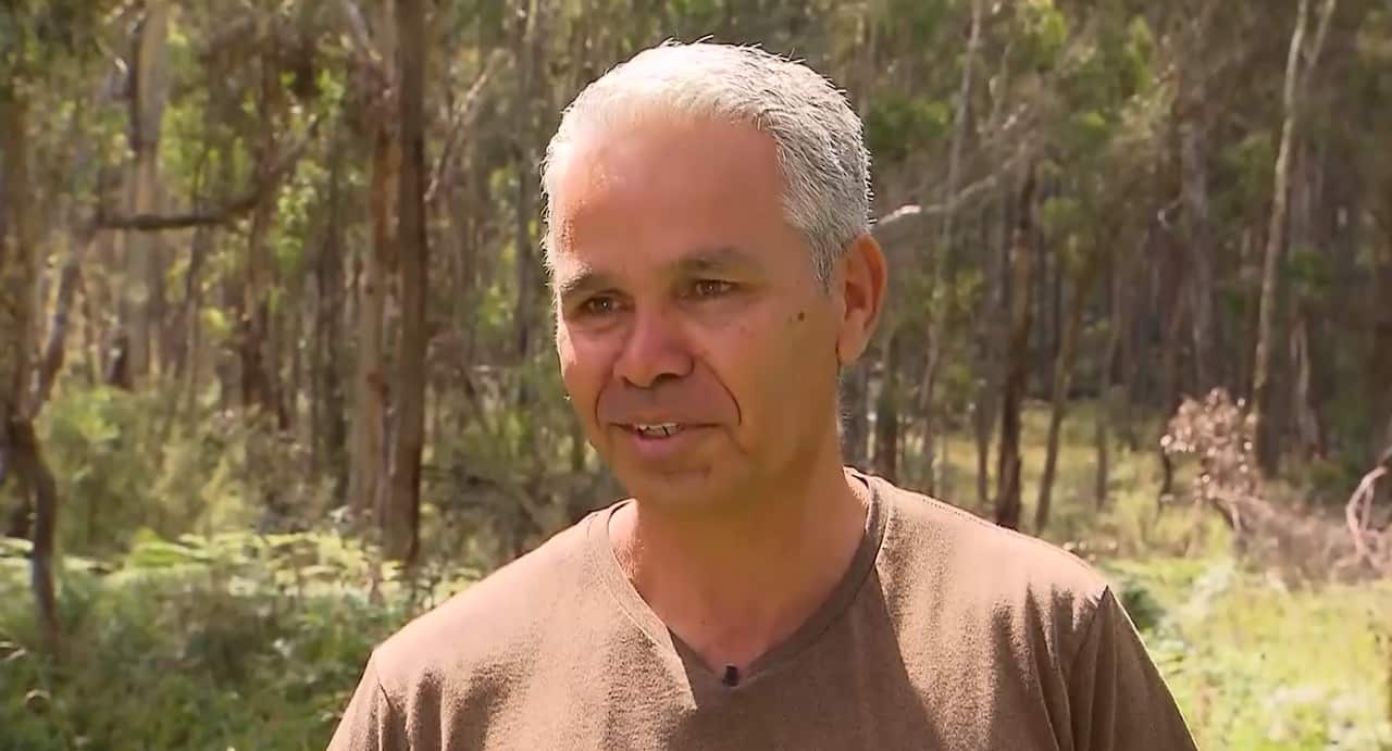 Anaiwan man Dave Widders is thrilled with the land purchase.