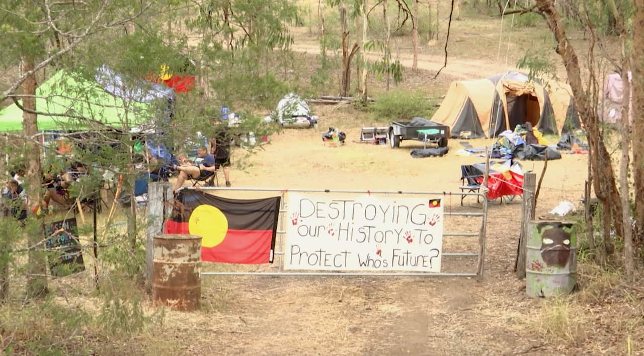 Deebing Creek Aboriginal Mission protest camp