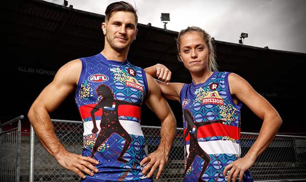 Western Bulldogs Indigenous jersey