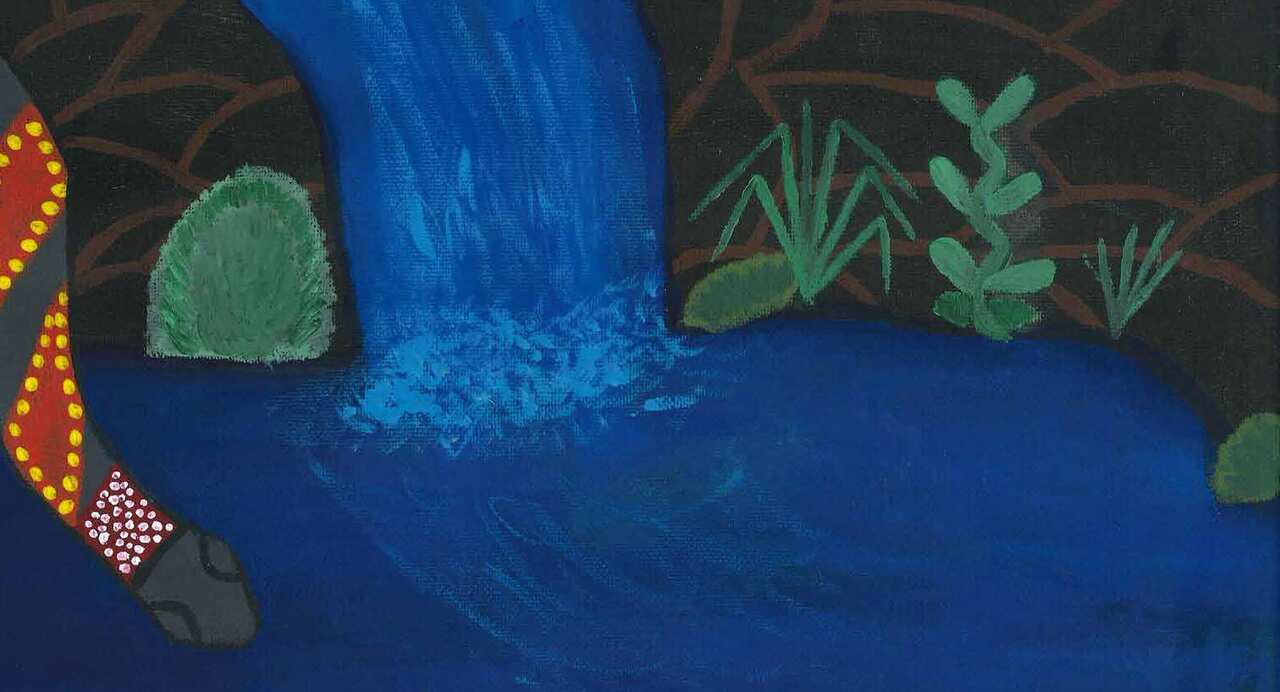 “WATERFALLS” by EV