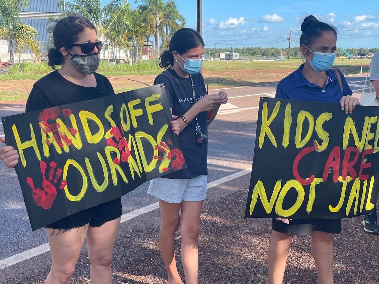 Protesters are calling for Don Dale to be shut down immediately