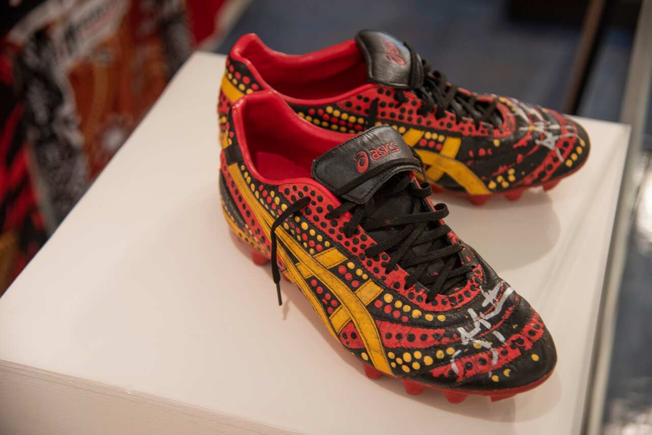 Jonathan Thurston's boots