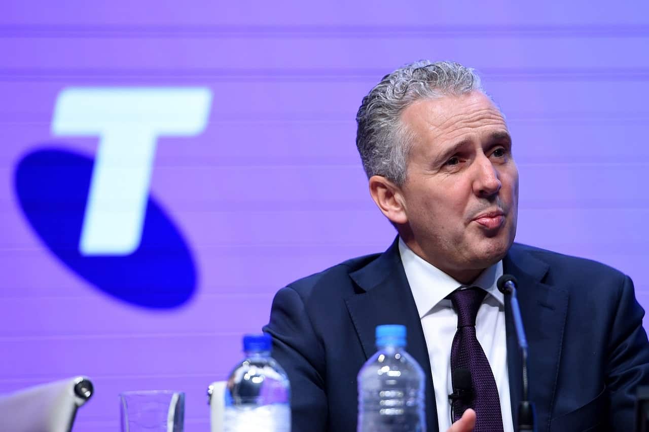 Telstra CEO Andrew Penn.