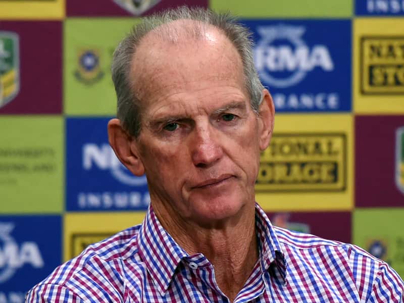 Brisbane Broncos coach Wayne Bennett