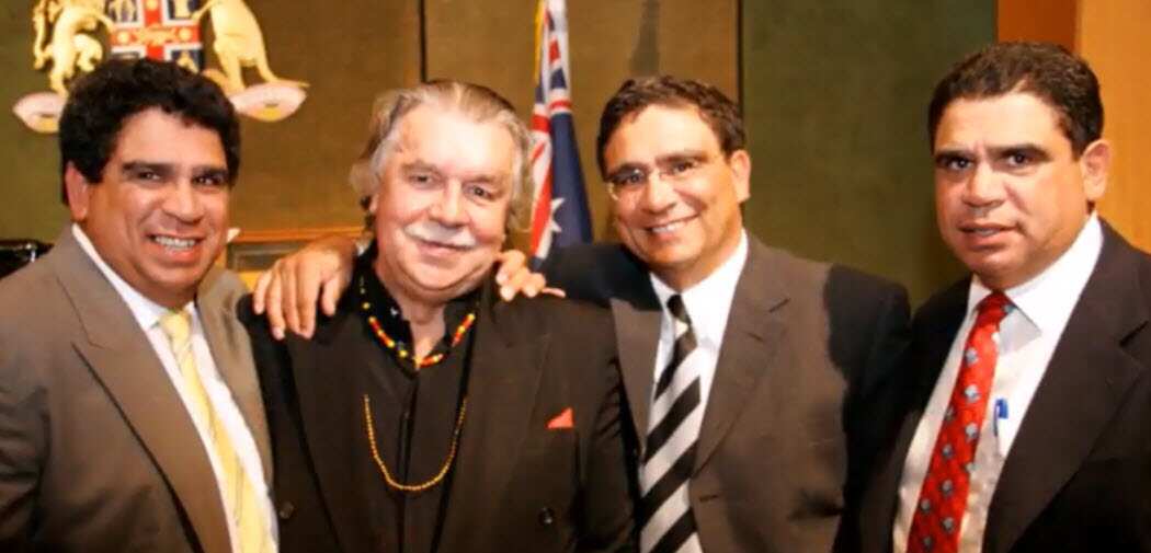 Glen Ella, Lloyd McDermott, Gary Ella, Mark Ella (L-R)