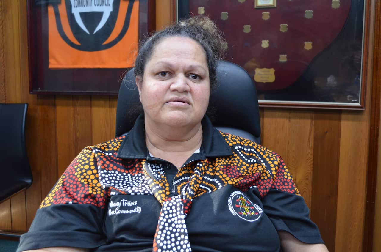 Cherbourg mayor Elvie Sandow