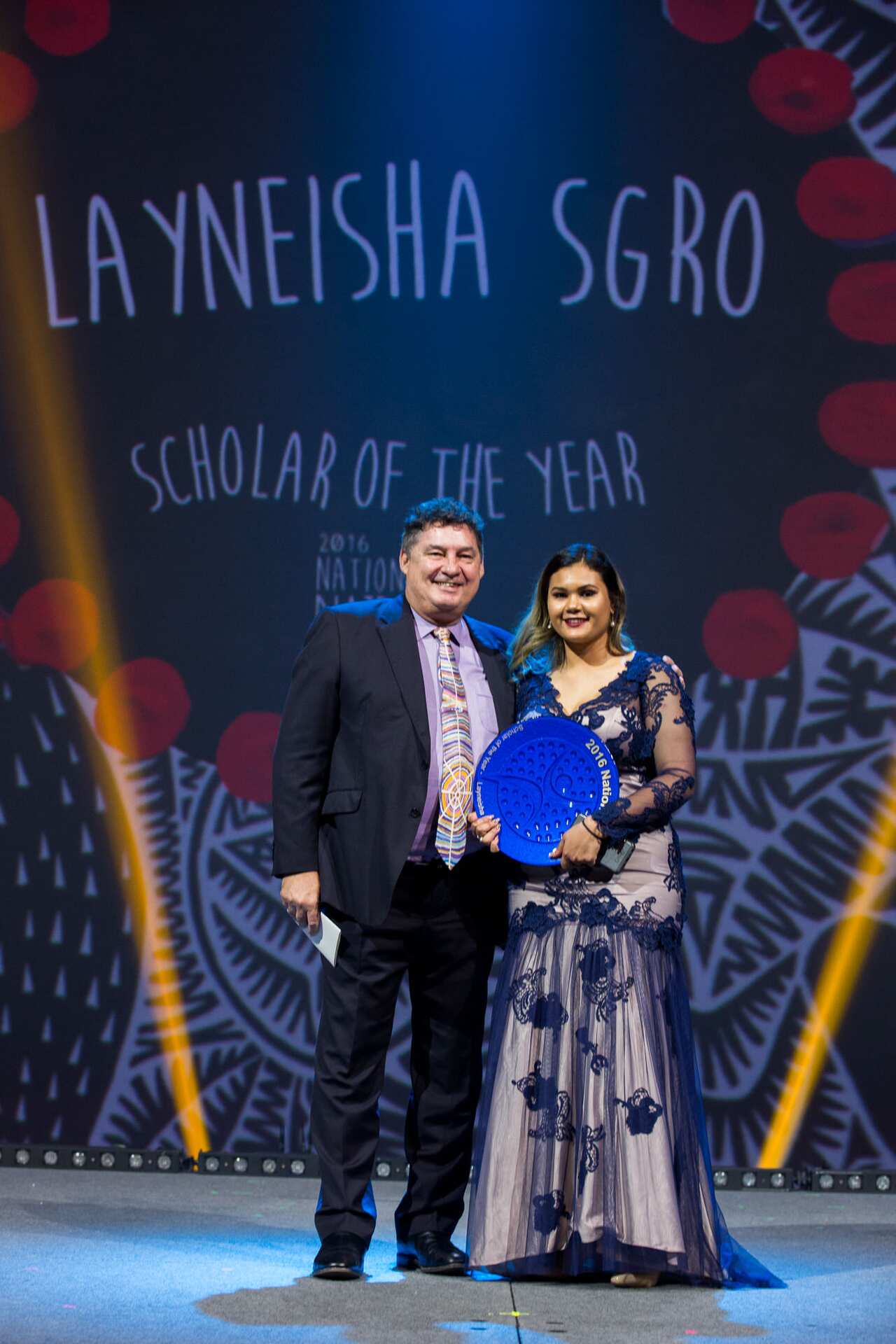 2016 NAIDOC Scholar of the Year, Layneisha Sgro.