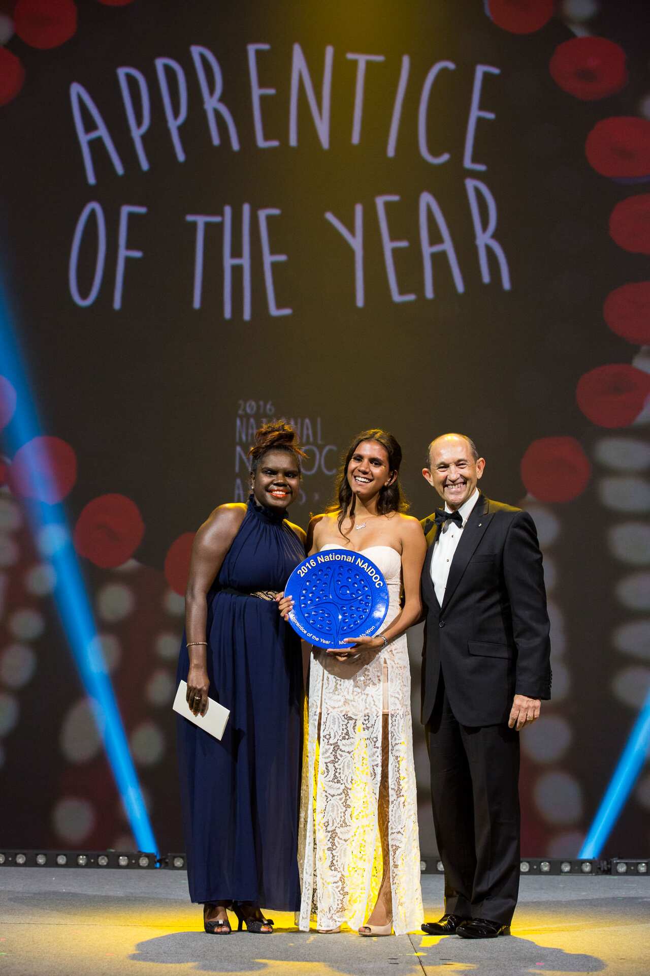 NAIDOC Awards 2016 Apprentice of the year, Montana Ah-Won.