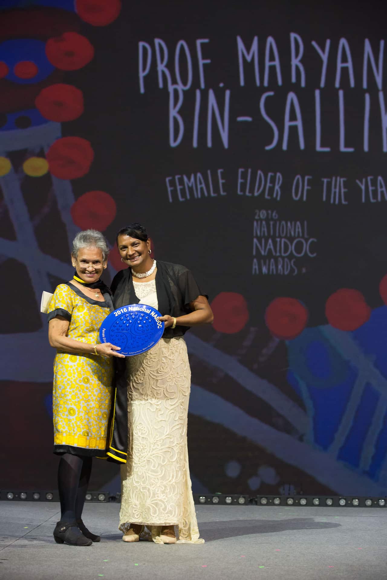 2016 NAIDOC Awards Female Elder of the Year, Prof Maryann Bin-Sallik.