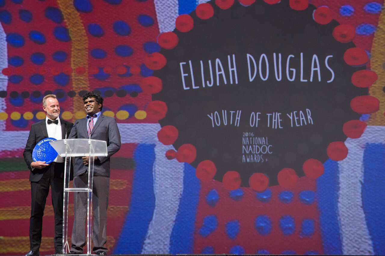 2016 NAIDOC Awards Youth of the Year, Elijah Douglas.