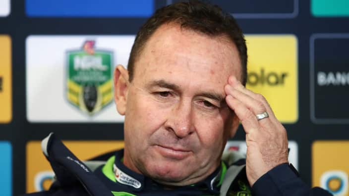 Canberra Raiders coach Ricky Stuart