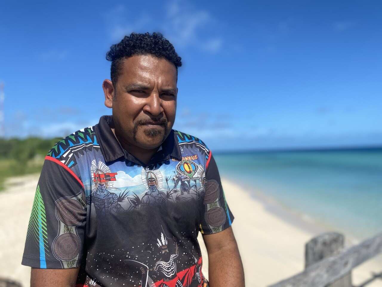 Yessie Mosby fears his home and culture is at risk of vanishing. 