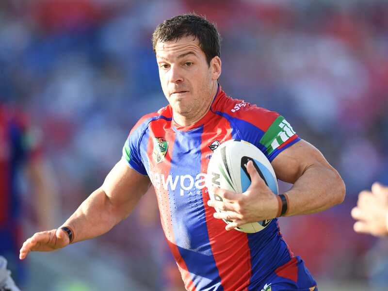 Newcastle five-eighth Jarrod Mullen