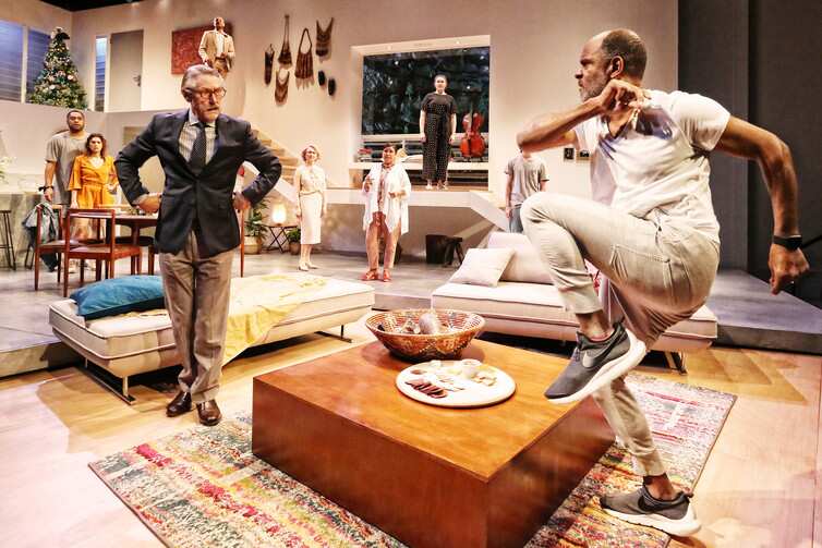 Geoff Morrell and Tony Briggs face off.