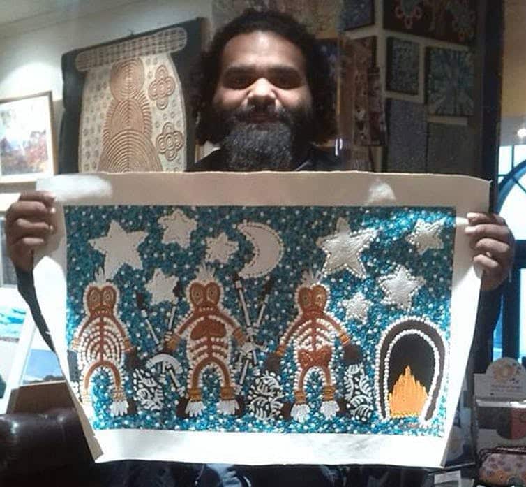 Milky Way Dreaming - Ngurunderi, Nepali, and Waiyungari up in the Milky Way’