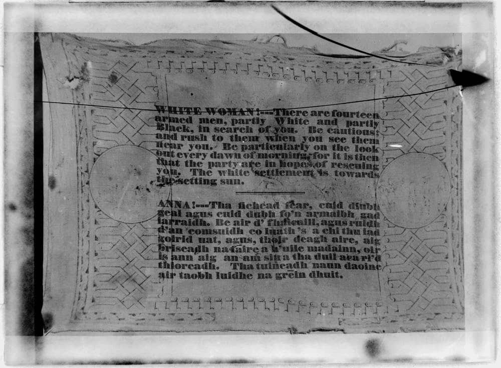 Handkerchief message