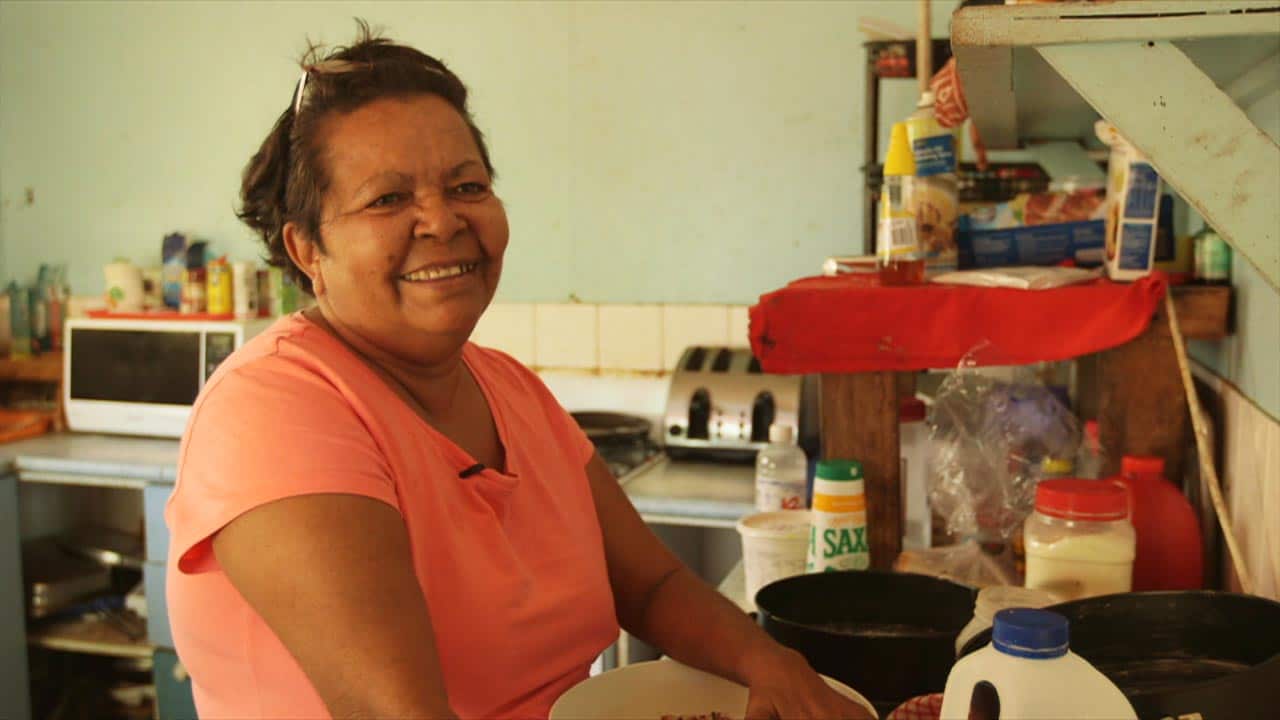 Florence Morton, Palm Island resident.