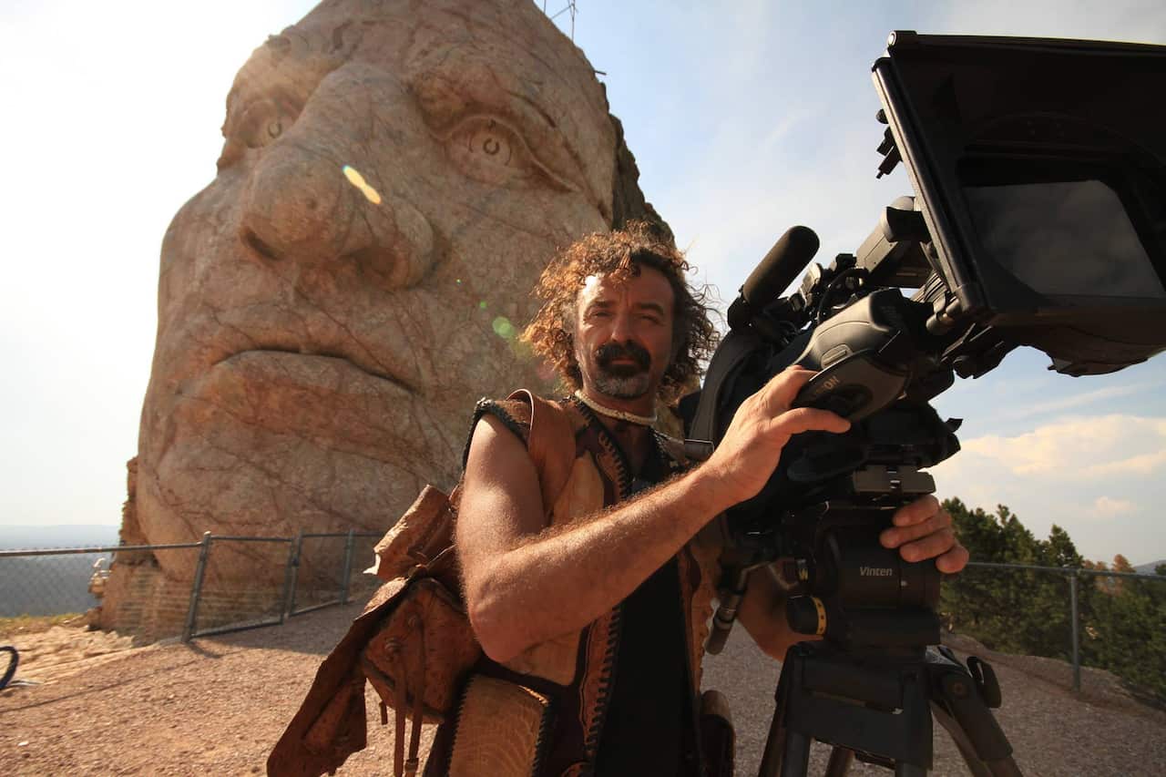 The Medicine Line host/cinematographer Dave Gaudet