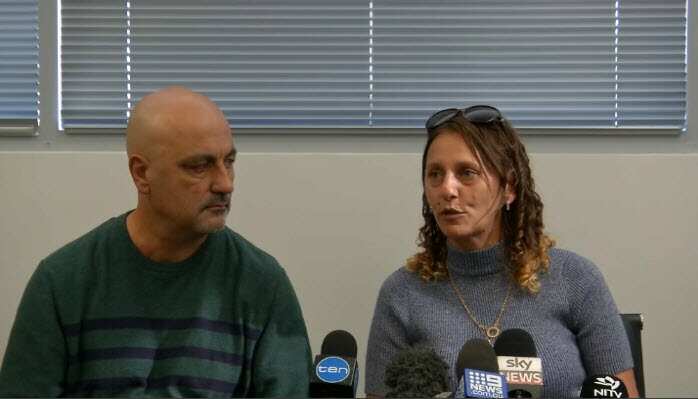 Gerry Georgatos and Lacey Harrison