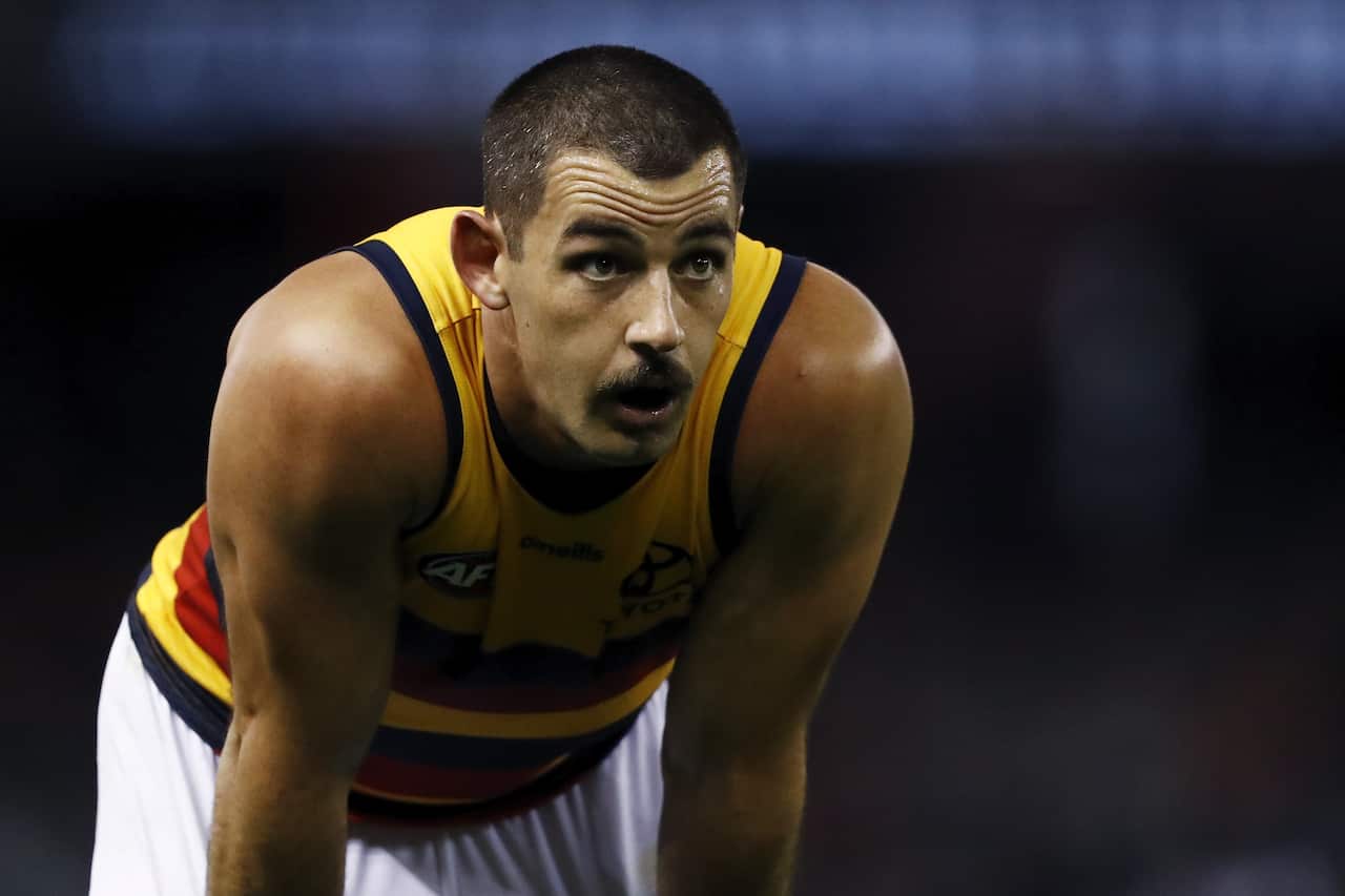 Taylor Walker's future is in doubt after Coach Silvers said there was no guarantee he would play at the club next year. 