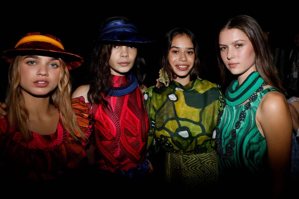 First Nations Fashion + Design - Backstage - Afterpay Australian Fashion Week 2021