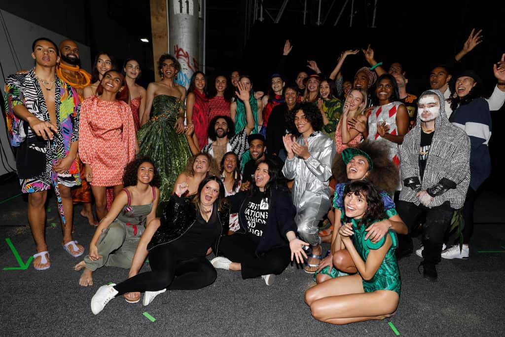First Nations Fashion + Design - Backstage - Afterpay Australian Fashion Week 2021