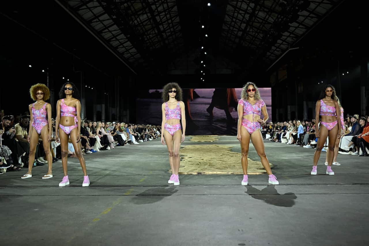 First Nations Fashion + Design Presented by Afterpay - Runway - Afterpay Australian Fashion Week 2022