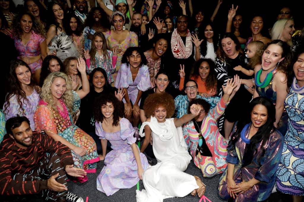 First Nations Fashion + Design Presented by Afterpay - Backstage - Afterpay Australian Fashion Week 2022