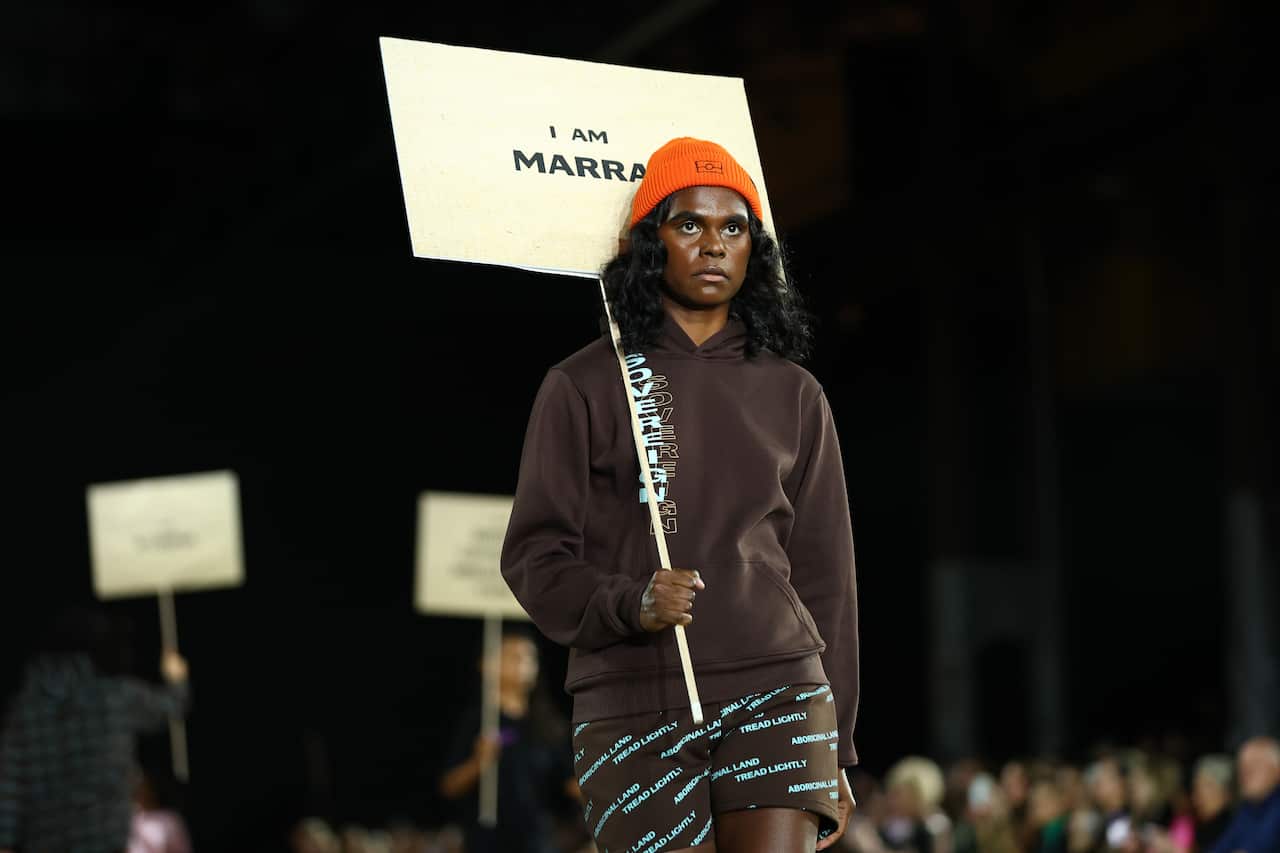 First Nations Fashion + Design Presented by Afterpay - Runway - Afterpay Australian Fashion Week 2022