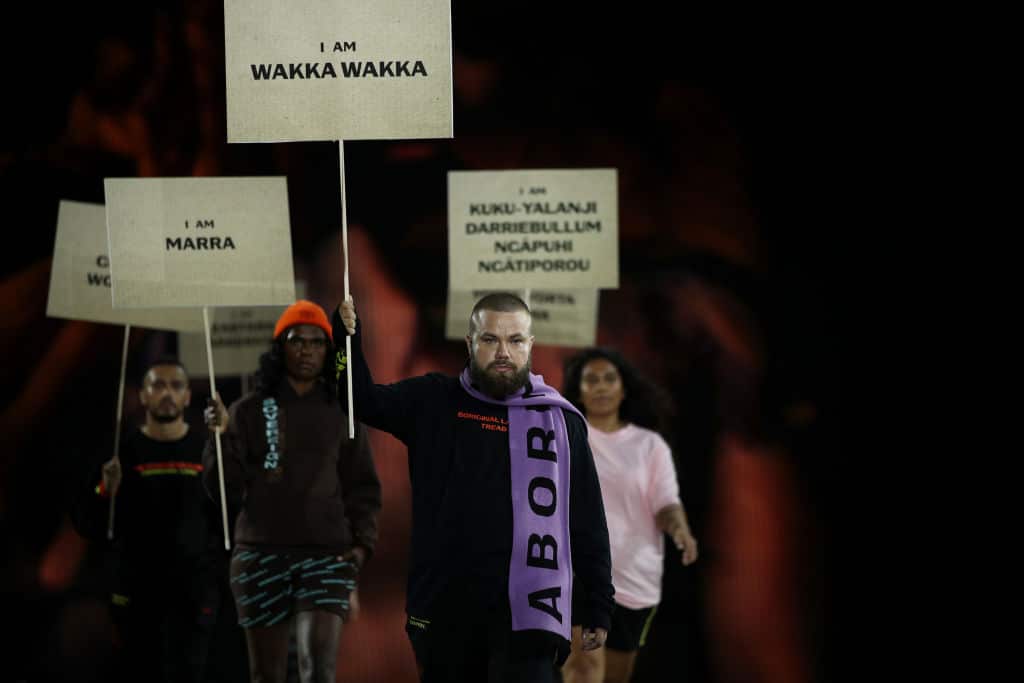 First Nations Fashion + Design Presented by Afterpay - Runway - Afterpay Australian Fashion Week 2022