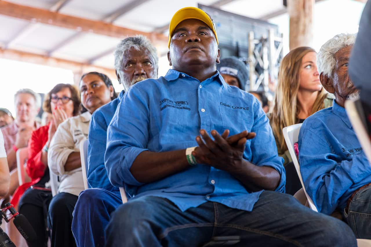 Audience at Prime Minister Garma speech