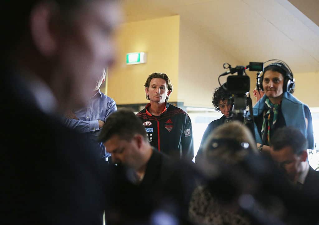 Essendon Bombers Press Conference