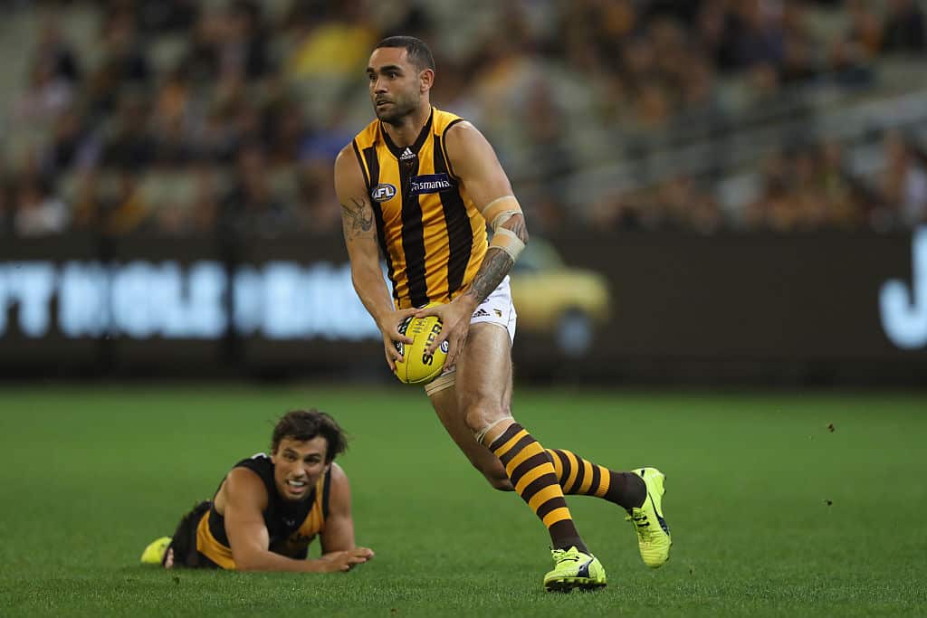 Richmond Tigers and the Hawthorn Hawks at Melbourne Cricket Ground, Round 7 2016