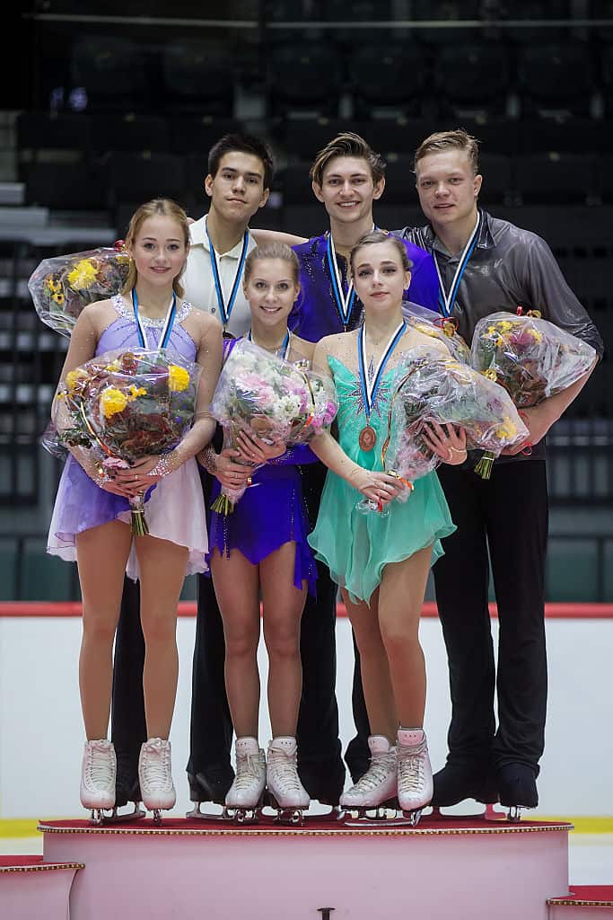 Harley Windsor and Katia Alexandrovskaya win gold for Australia at the ISU Junior Grand Prix of Figure Skating in Estonia.