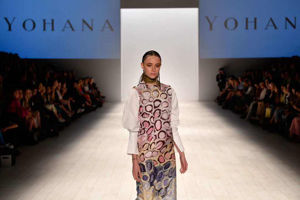 Yohana Resort '18 collection at Mercedes-Benz Fashion Week Australia, Sydney