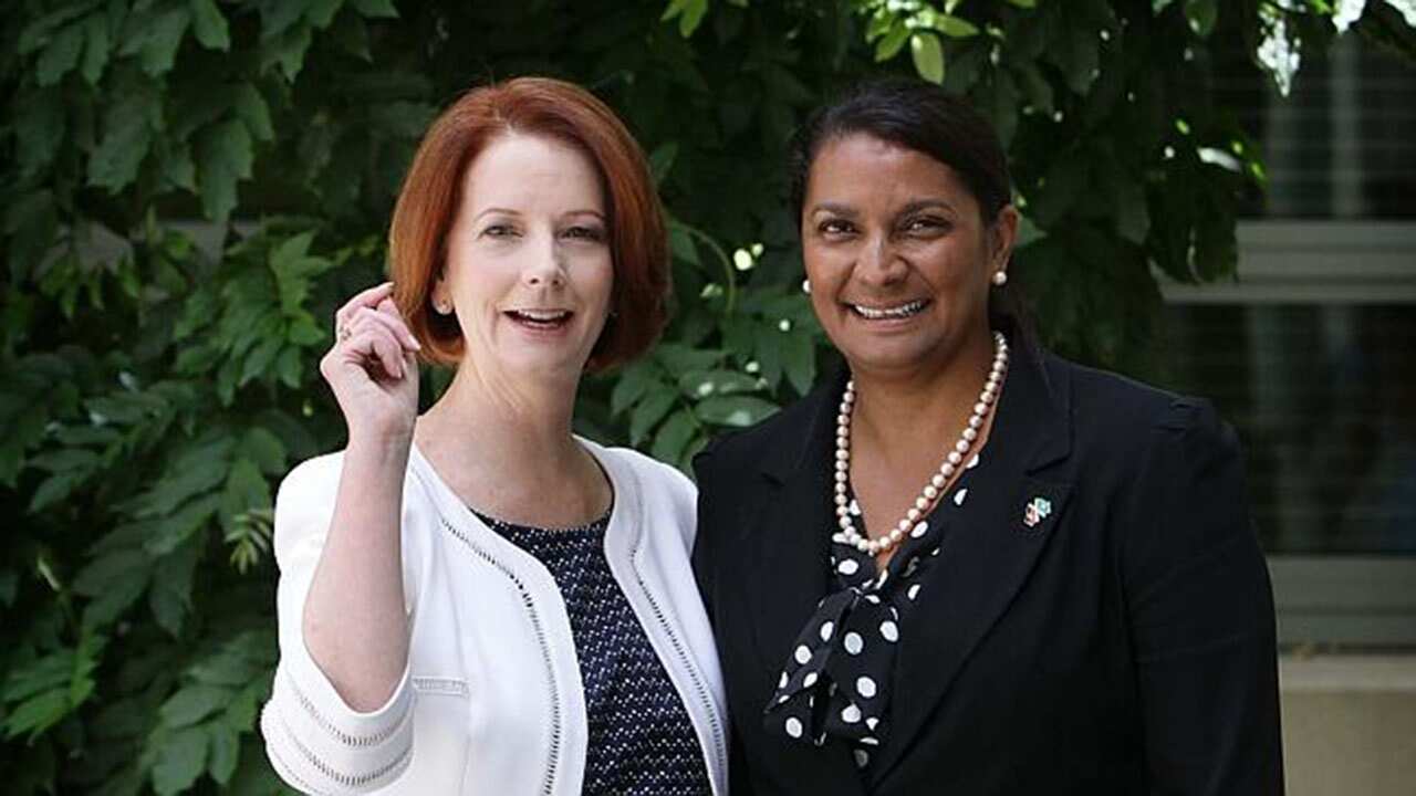 Julia Gillard and Nova Peris