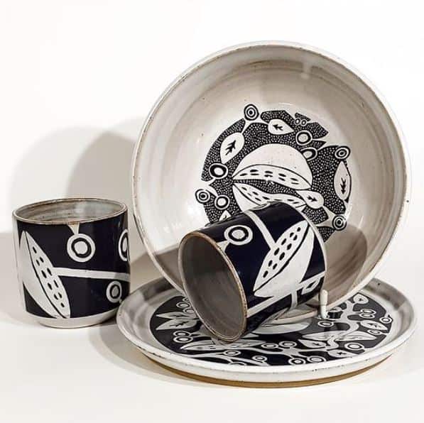 Aboriginal Art in the home Yatu Widders-Hunt