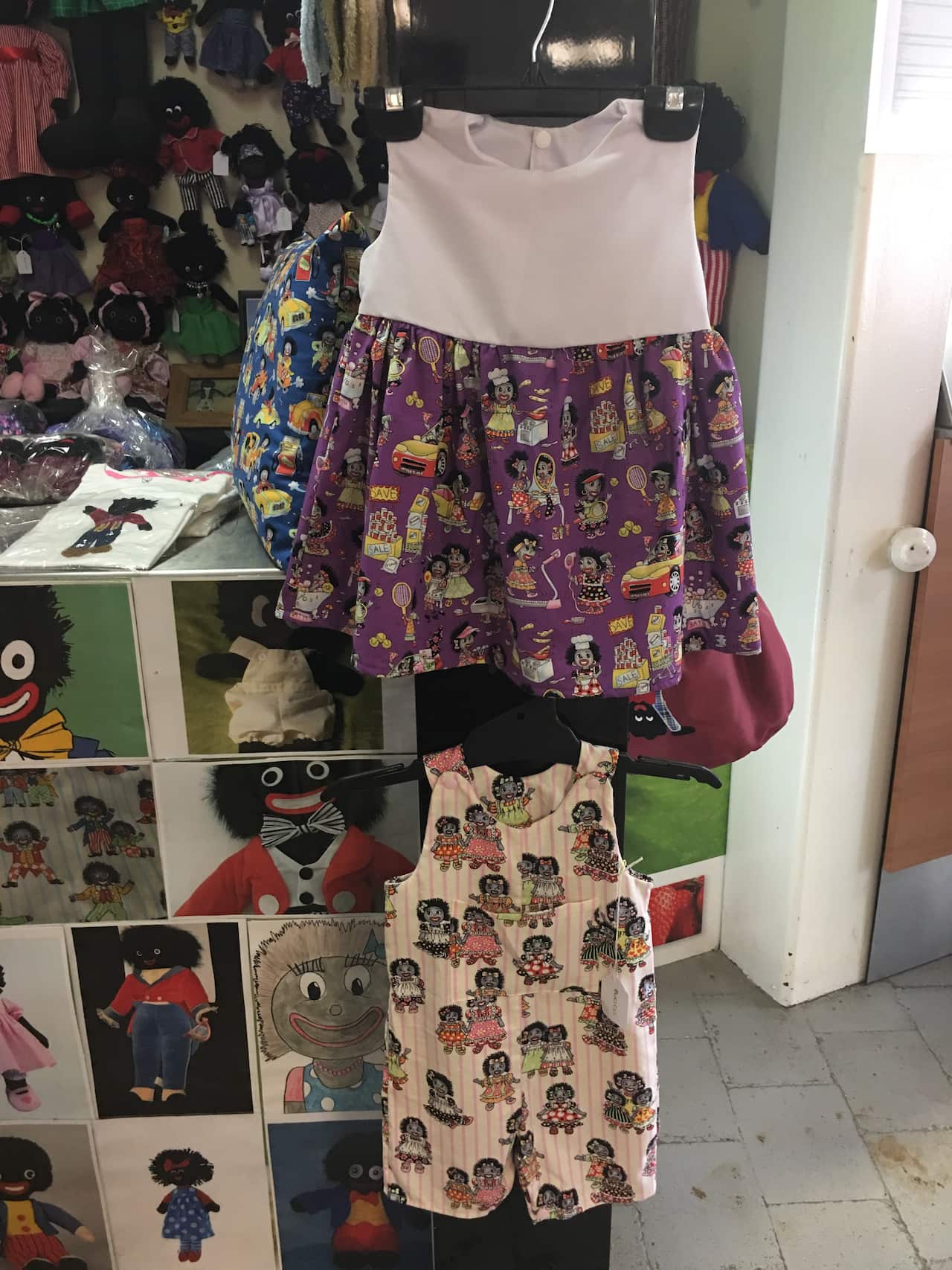 Golliwog-inspired clothing