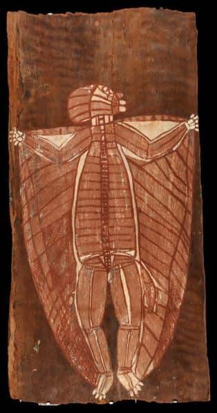 ancestor bark painting