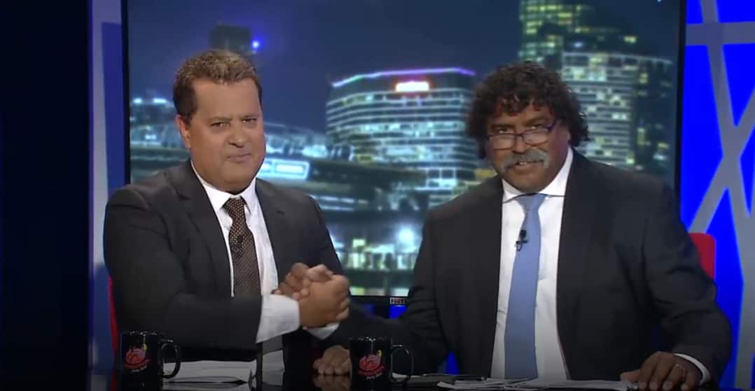 Grant Hansen and new host Derek Kickett